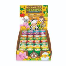 Farm animals stamps self-inking, 8 assorted