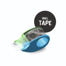 For School Neon -  Tape dispenser incl. adhesive tape, 3 assorted