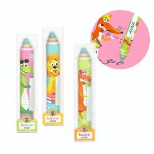 ABC Champion HS -  Eraser pencil Jumbo, personalisable, 3 assorted