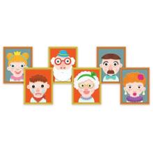 Inzebox magnetic game - Portraits
