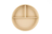 BABY 01295 Silicone plate with scale Sand