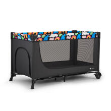 KINDERKRAFT Travel cot JOY 2 HAPPY SHAPES