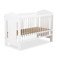 Klups Ida Art.233088 White Детская деревянная кроватка 120x60см