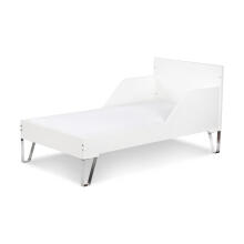 Klups Blanka Art.233101 White Bed-sofa 140x70