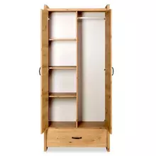 Klups Amelia Art.233121 White двухдверный шкаф