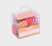 MARIOINEX 903674 Waffle mini pastel blocks 35 pcs.