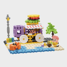 MARIOINEX 904244 Vafeļu mini bloki - Food Truck 148 gab.