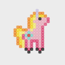 MARIOINEX 905876 Micro waffle blocks 120 pcs. (Pony)