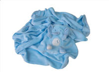 MATEX Blanket WILLY 85x100 [TB0374_01] blue elephant