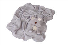 MATEX Blanket WILLY 85x100 [TB0374_05] gray mouse