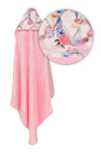 MATEX Bath cover BAMBOO DESIGN 100x100 [TB0418_10] pink
