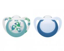 NUK 739745 Silicone soother 18-36 months STAR 2 pcs/box