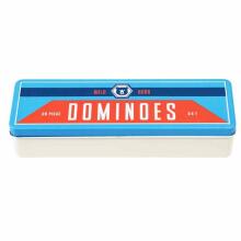 REX LONDON 29434 Domino Game in Metal Box Wild Bear