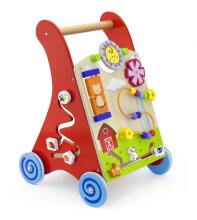 Viga 50950 Educational baby walker red