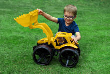 WADER 64530 Maximus bulldozer yellow