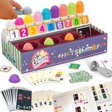 WOOPIE 46675 Ice Cream Shop XXL Learning to Count 87 pcs