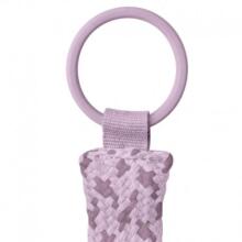BIBS 9401111 PACIFIER BRAID держатель для пустышки 100% органический хлопок GOTS Небесно-лиловый