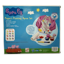 DAMI PEP-4624 Peppa painting set with apron PROMOTION
