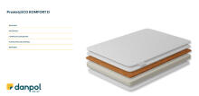 DANPOL matracis ECO COMFORT 120x60x10 T18 DP/M