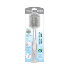 Dr.Browns AC141 Bottle Cleaning Brush with Soft Silicone Bristle Gray
