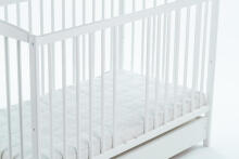 DREWEX Bed LULAYA DELUX couch + drawer white