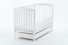 DREWEX Bed LULAYA DELUX couch + drawer white