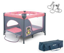 MILLY MALLY 3416 FUN Pink Bear playpen
