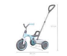 MILLY MALLY 4076 Qplay Tricycle Ant Plus blue