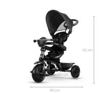 MILLY MALLY 4105 Qplay trīsritenis Cozy Black