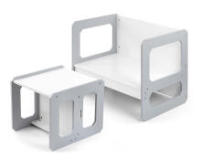 MILLY MALLY 6093 Stella 3in1 Grey Furniture Set