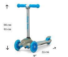 MILLY MALLY Scooter SCOOTER Zapp gray