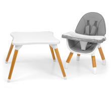 MILLY MALLY 2в1 стульчик для кормления Malmo Grey