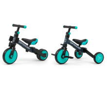 MILLY MALLY 3in1 velosipēds OPTIMUS mint
