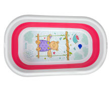 MILLY MALLY Folding Bathtub Aqua Pink