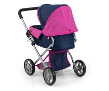 MILLY MALLY Leļļu ratiņi Alice Prestige Navy