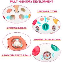 WOOPIE 52395 Игрушка-ежик Pop-it 4in1 с сенсорным эффектом