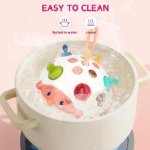 WOOPIE 52395 Игрушка-ежик Pop-it 4in1 с сенсорным эффектом