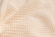 OPENWORK BLANKET MOLI LIGHT PINK