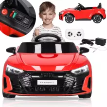 Audi Art.KC0013 Red Auto with battery Audi electric children's car toy with remote control