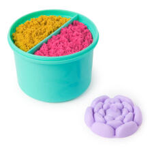 KINETIC SAND Rotaļu komplekts „Spiežamie ziediņi”