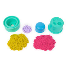 KINETIC SAND Rotaļu komplekts „Spiežamie ziediņi”