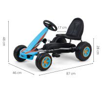 MILLY MALLY 3127 Педальный картинг Viper Blue