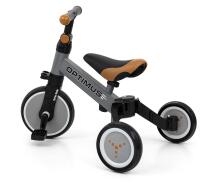 MILLY MALLY 3in1 velosipēds OPTIMUS pelēks
