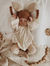 La Bebe™ Lambswool Natural Eco Socks/Booties Art.236527 Natural wool socks/boots for newborns