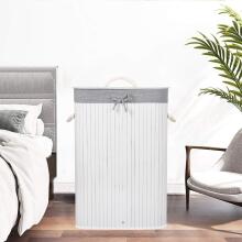 Bamboo laundry basket Springos HA0076 72l