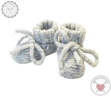 La Bebe™ Lambswool Natural Eco Socks/Booties Art.236716 Natural wool socks/boots for newborns