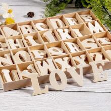 Wooden Letters A-Z  Art.23676 Koka burts,1 gab