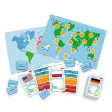 TREFL 01953 Countries and Flags Game/Master of Knowledge