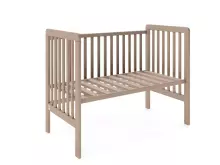 YappyKids Uno Beech Wood Art.236834 Moka Bērnu koka gultiņa