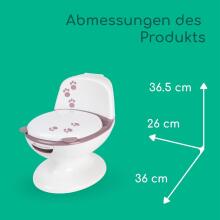 Bebeconfort Mini Toilet Potty Art.236976 Детский горшок-стульчик с крышкой
